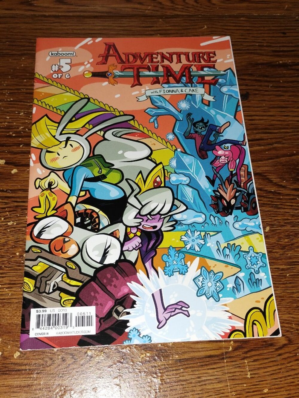 Adventure Time with Fionna and Cake #5 of 6 (Kaboom Comics, 2013) Cover Var. B